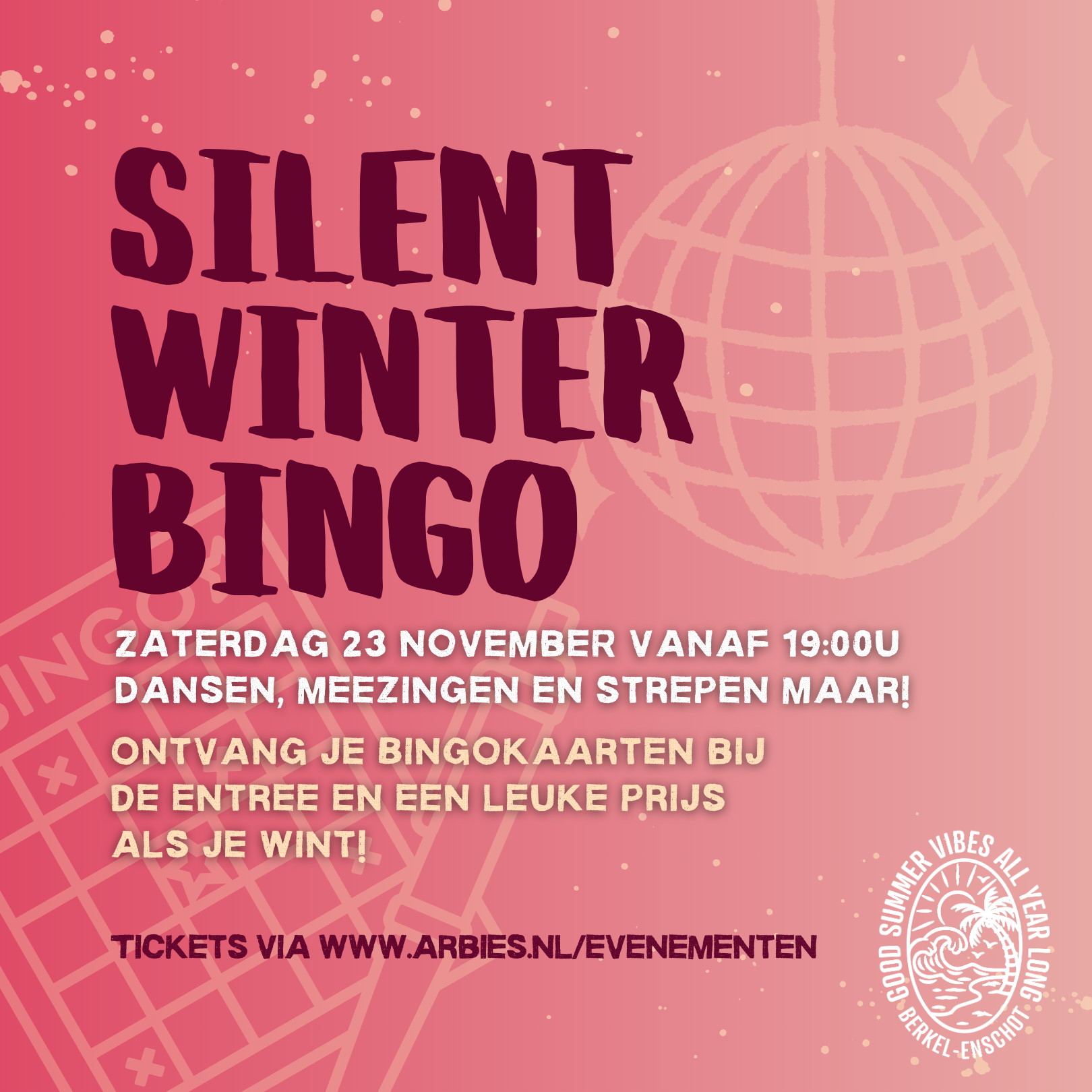 Silent Winter Bingo