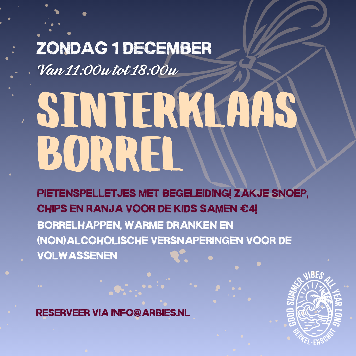 Sinterklaas borrel