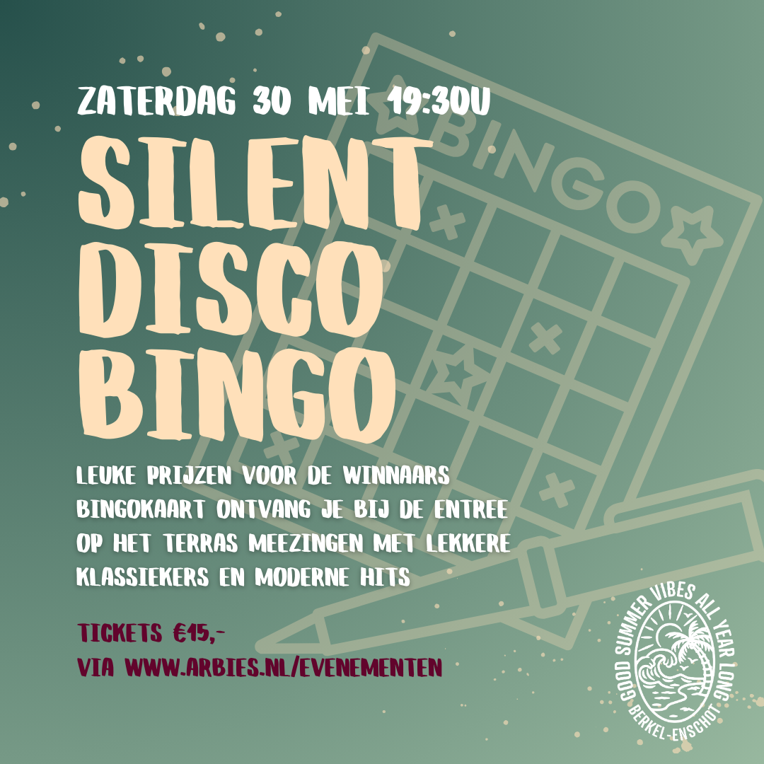 Silent Disco Bingo